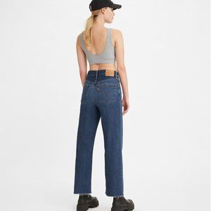 LEVI’S Ribcage Straight Ankle Women’s Jean 27 in Noe Down - Dark Wash